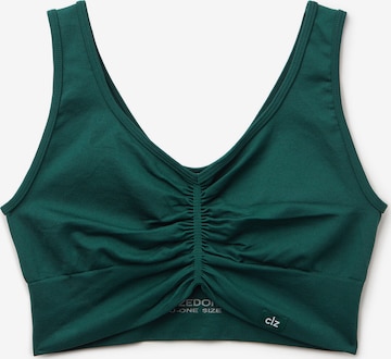 CALZEDONIA Top in Green: front
