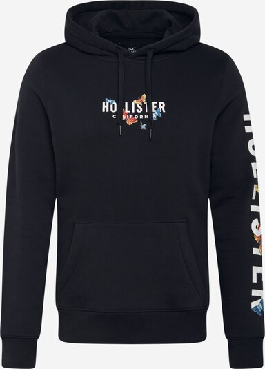 HOLLISTER Mikina - modrá / pastelovo žltá / červená / čierna / biela, Produkt