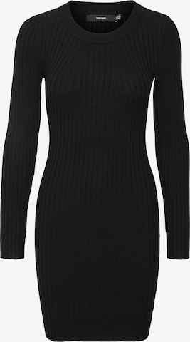 VERO MODA - Vestido de malha 'Kiki' em preto: frente