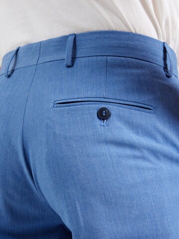 SELECTED HOMME - Slimfit Pantalón de pinzas 'SLHLiam' en azul