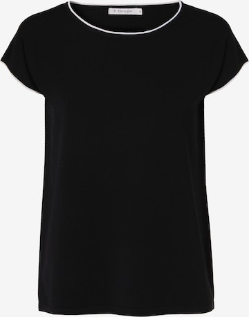 T-shirt 'ESTE' TATUUM en noir : devant