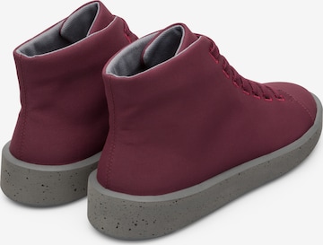 CAMPER High-Top Sneakers 'Courb' in Red