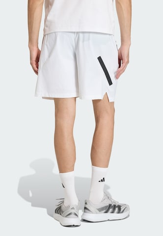 ADIDAS SPORTSWEAR Normalny krój Spodnie sportowe 'Z.N.E.' w kolorze biały