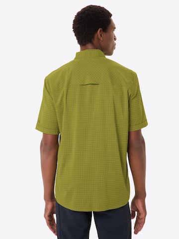 VAUDE Regular fit Athletic button up shirt 'Seiland IV ' in Green