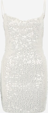 Gina Tricot Φόρεμα κοκτέιλ 'Calli' σε λευκό: μπροστά