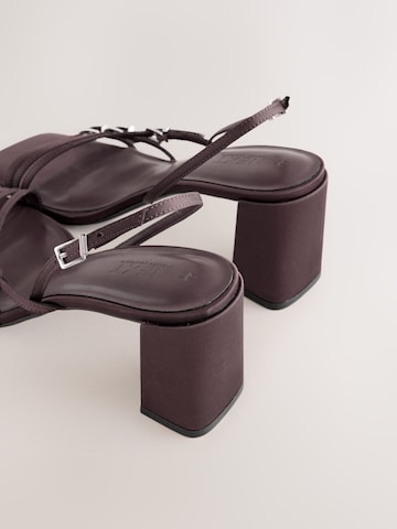 Sandalo con cinturino 'Forever Comfort' di Next in marrone