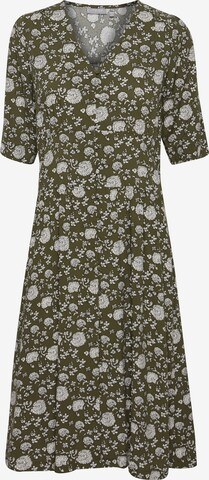 Fransa Summer Dress in Green: front