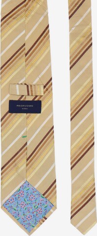 Profuomo Tie & Bow Tie in One size in Beige