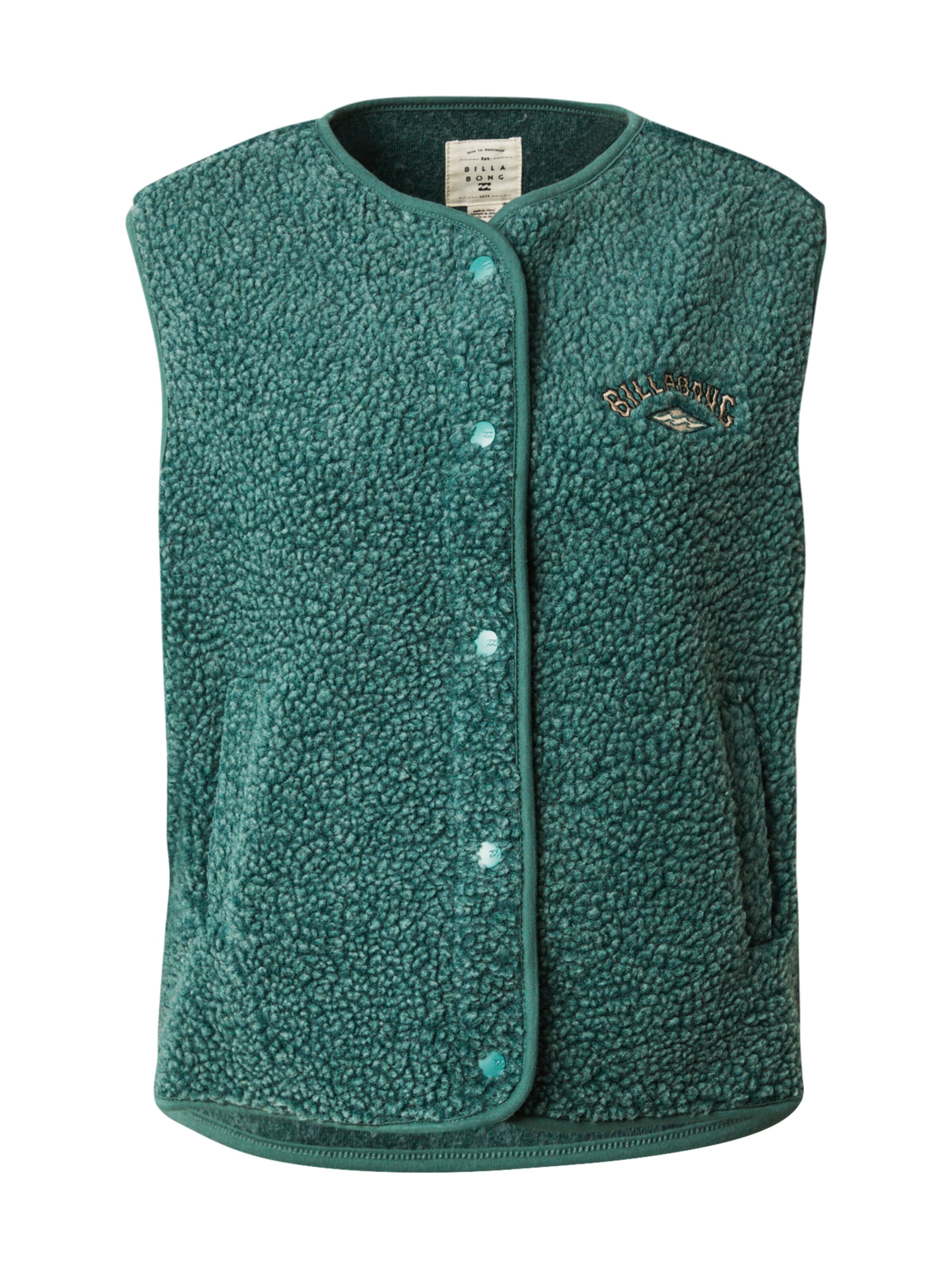 BILLABONG Vest 'BE HAPPY', värv roheline: eest vaates