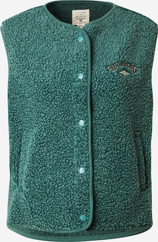 BILLABONG Елек 'BE HAPPY' в зелено: отпред