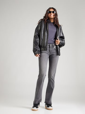 G-STAR Bootcut Džínsy 'Midge' - Sivá