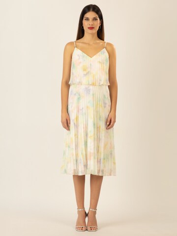 APART kurzes Plisseekleid in Mischfarben