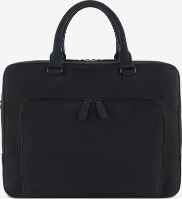 bugatti Document Bag 'Luca' in Black: front