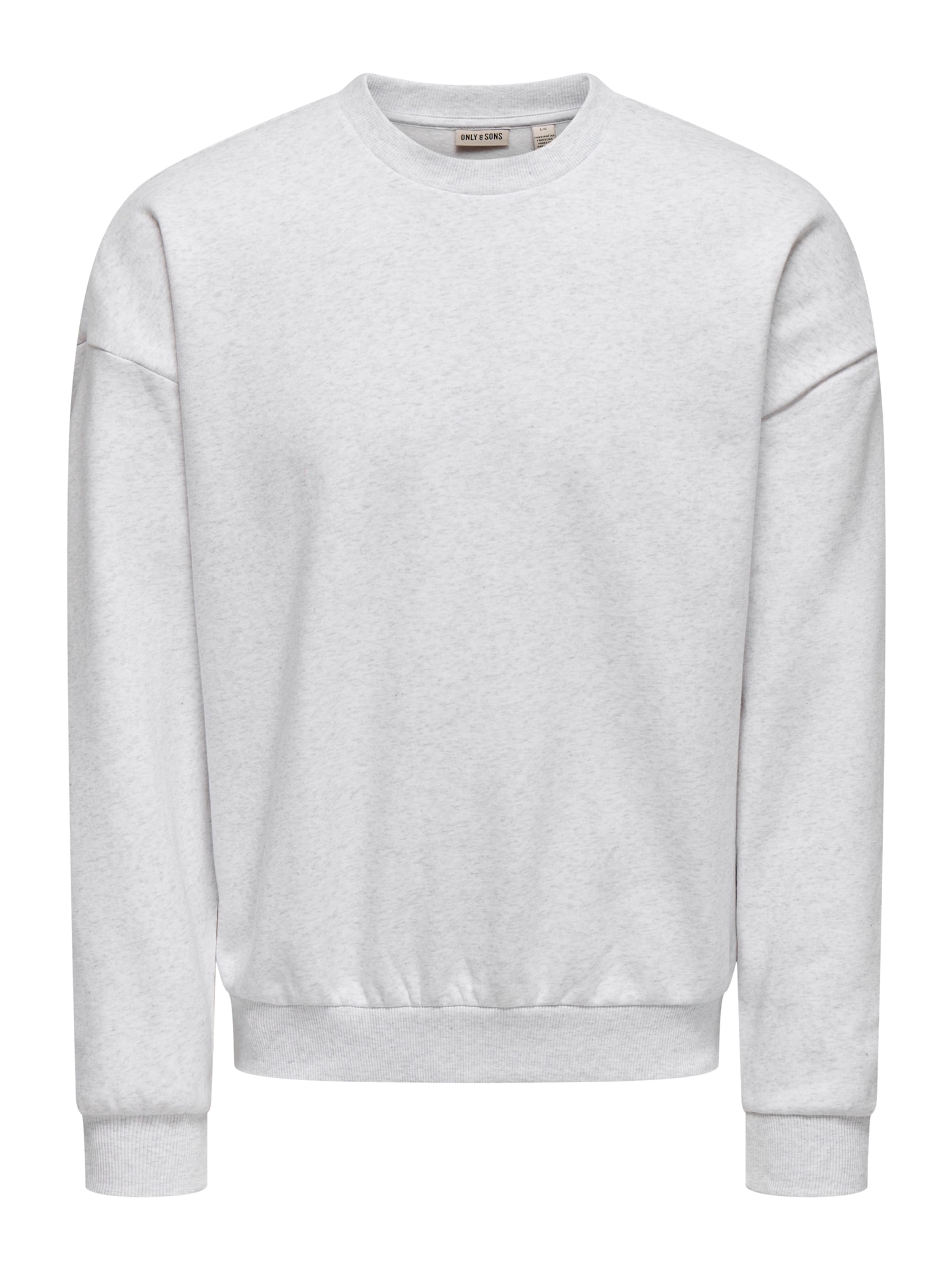 Only & Sons Sweatshirt 'ONSCeres' in Grau: Vorderseite