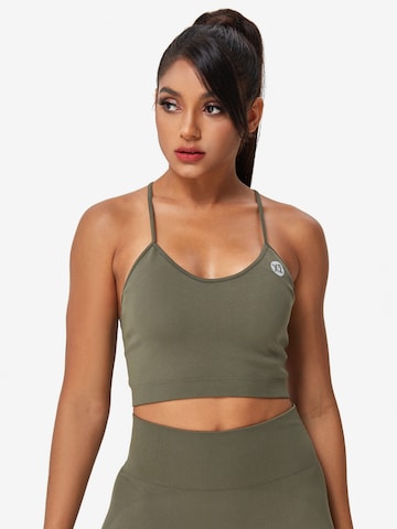 YEAZ Bustier Sport-BH 'Charm' in Grün