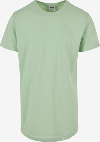 T-Shirt Urban Classics en vert : devant