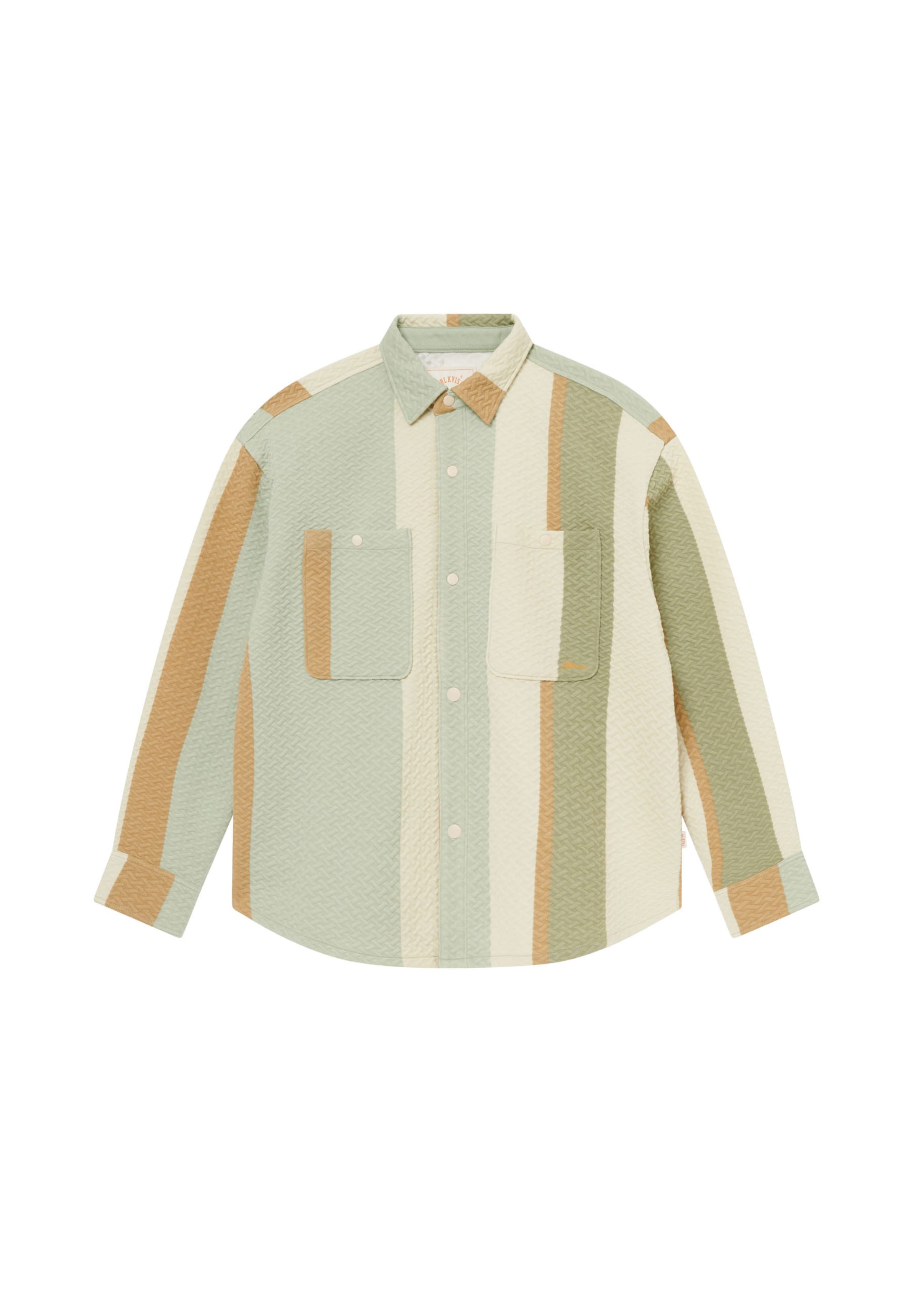 Regular fit Camicia di BLKVIS in verde: frontale