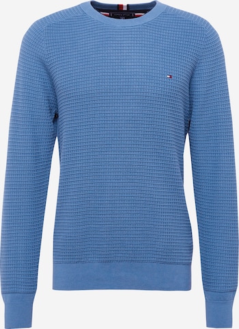 Pull-over TOMMY HILFIGER en bleu : devant