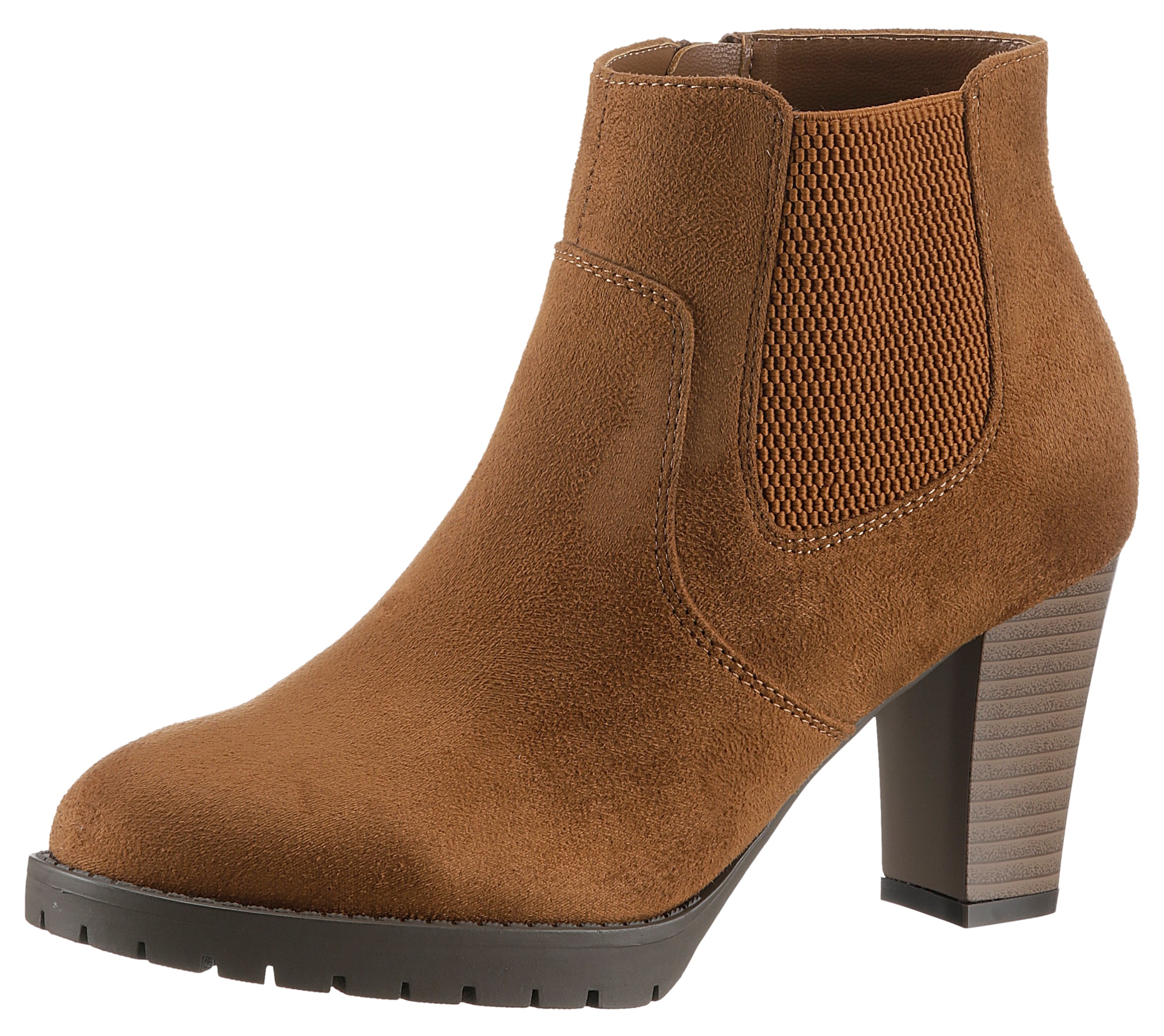 Aniston Ankle Boots in Brown: front