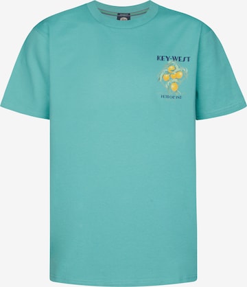 Petrol Industries Tričko 'Breezecrest' - Zelená: predná strana