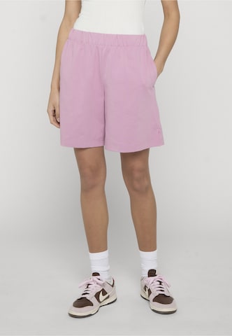Loosefit Pantalon Urban Classics en rose : devant