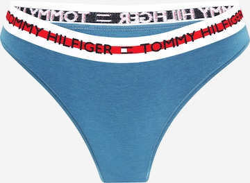 Slip de la Tommy Hilfiger Underwear pe albastru: față