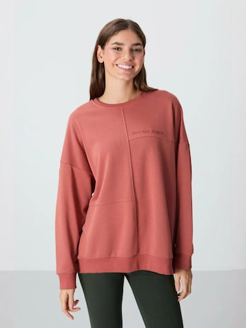 Sweat-shirt Tommy Life en rouge : devant
