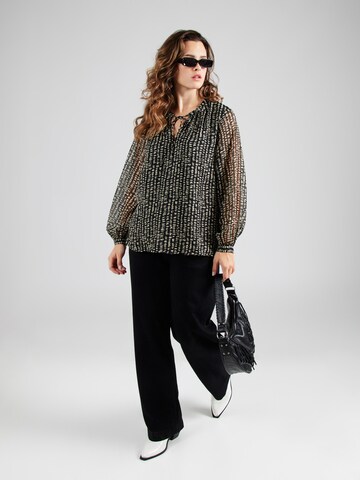 Camicia da donna 'VIFALIA LANA' di EVOKED in nero