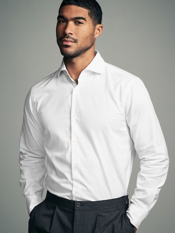 Coupe regular Chemise Next en blanc