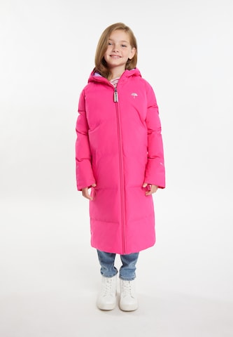 Schmuddelwedda Зимняя куртка в Ярко-розовый: спереди