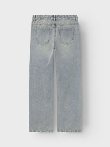 LMTD Wide Leg Jeans in Blau