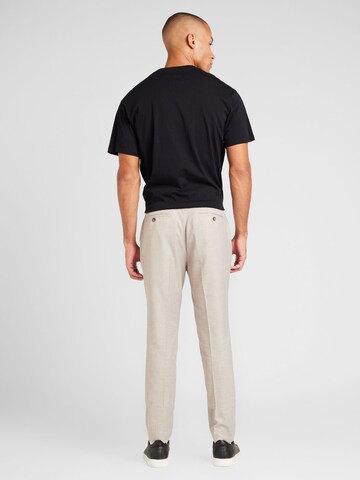 Coupe slim Pantalon chino TOPMAN en beige