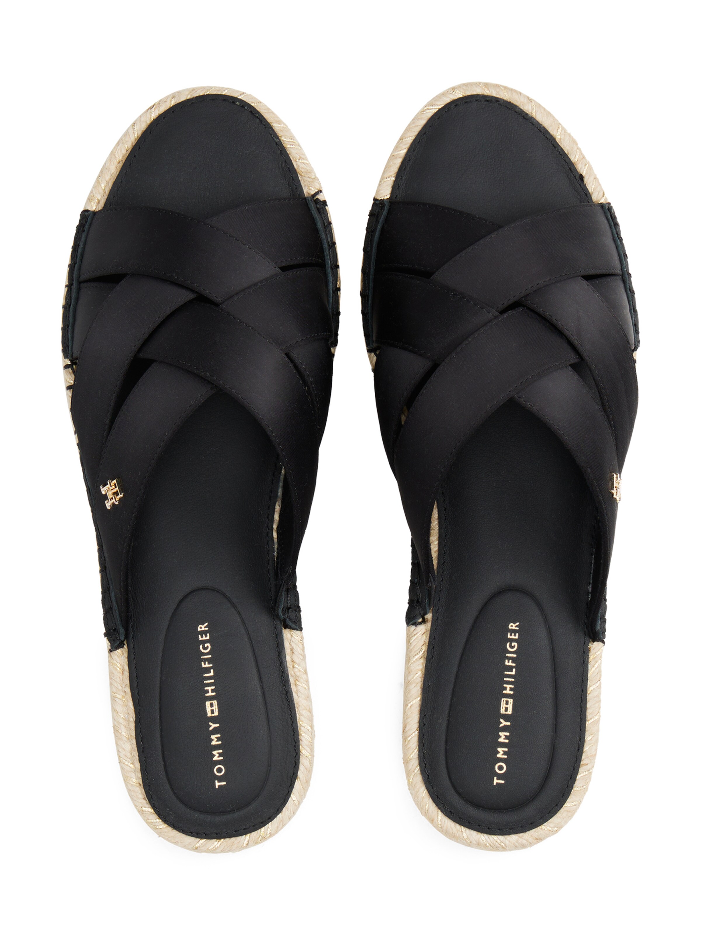 TOMMY HILFIGER Muiltjes in Zwart