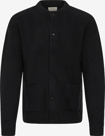 BLEND Knit Cardigan 'BHBOS' in Black: front