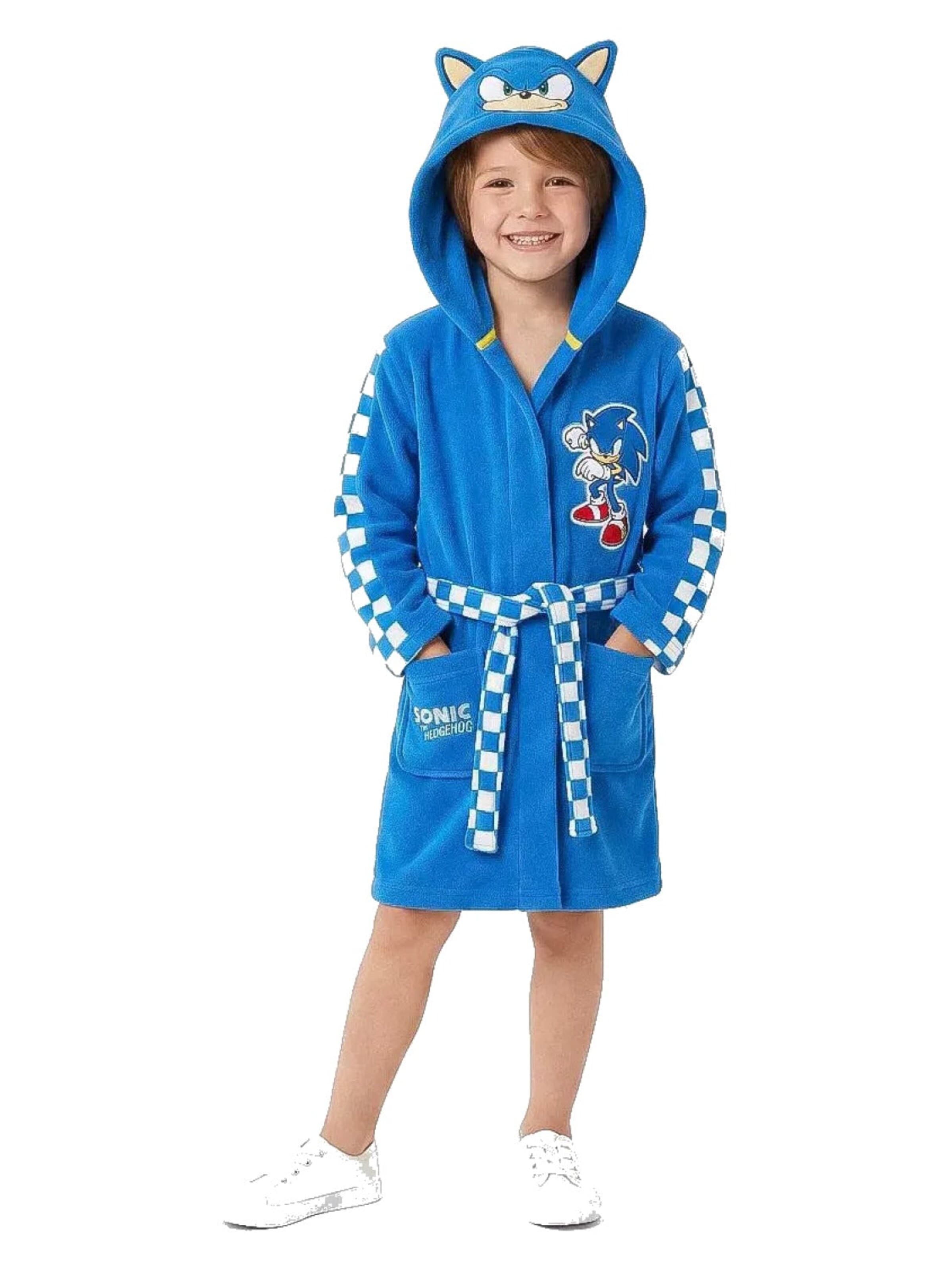 Peignoir 'Sonic the Hedgehog' Sonic the Hedgehog en bleu