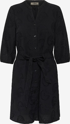 Cream Blousejurk 'Delia' in Zwart: voorkant