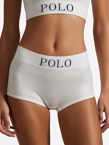 Polo Ralph Lauren Korte pyjama ' Ribbed Seamless ' in Wit