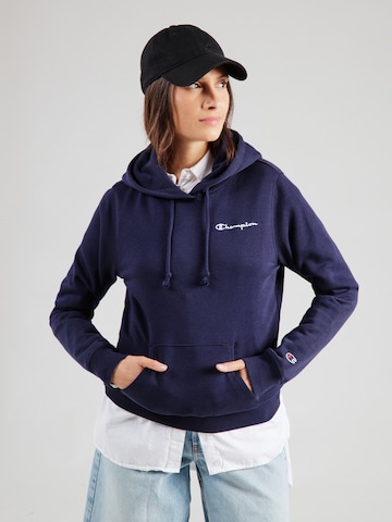 Bluză de molton de la Champion Authentic Athletic Apparel pe albastru: față