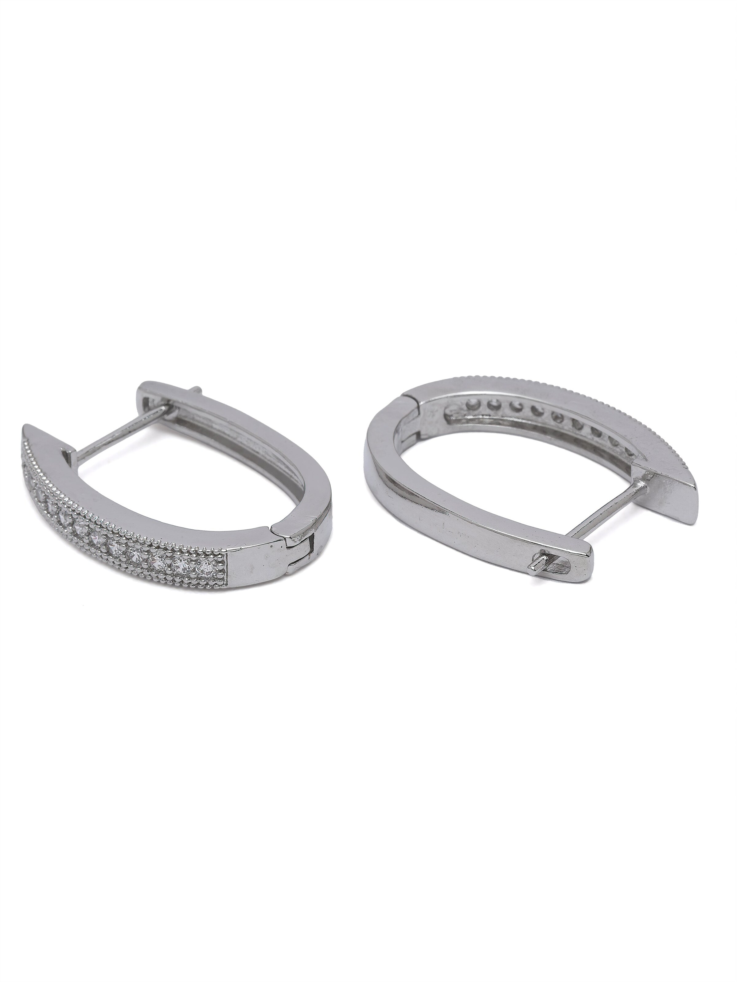 AVANT-GARDE PARIS - Pendientes 'Elyssar' en plata