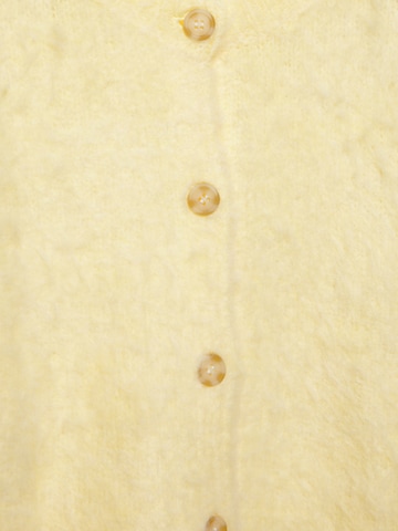 Pull&Bear Kardigan w kolorze żółty