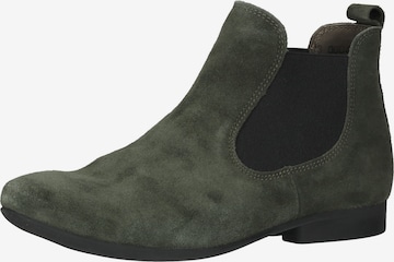 THINK! Chelsea Boots in Green: front