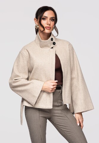 Veste mi-saison 'OW-JANP-0130' Ombre en beige