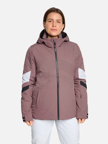 ZIENER Athletic Jacket 'TARAINA-Z' in Purple: front