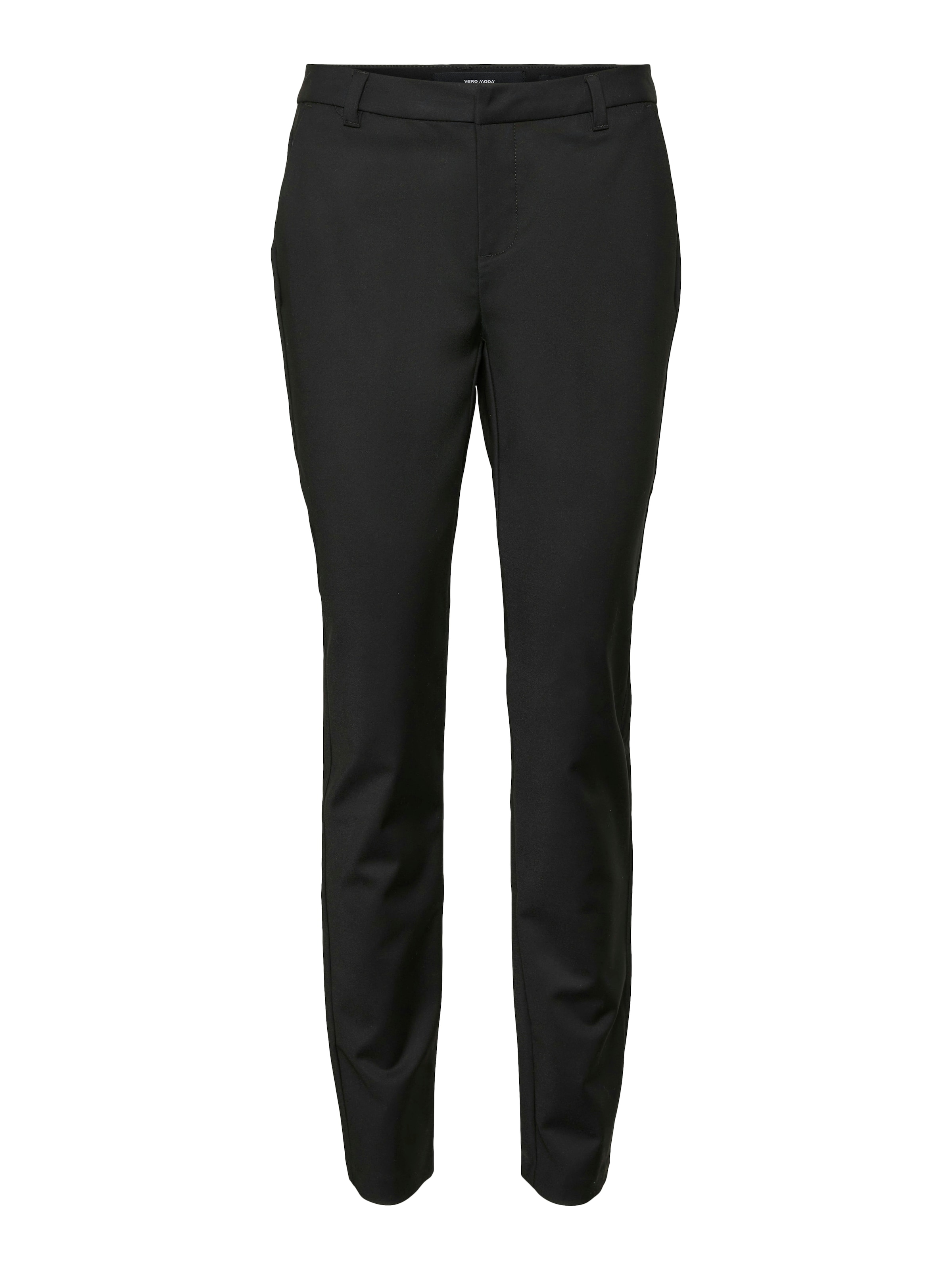 VERO MODA Slimfit Παντελόνι 'VMLEAH' σε μαύρο: μπροστά