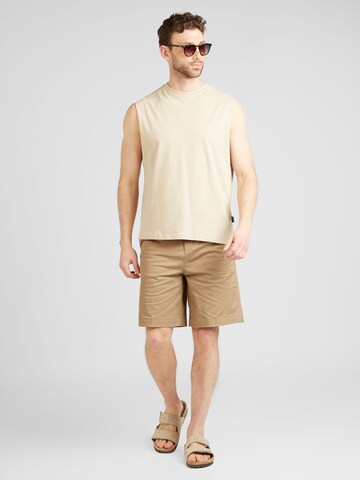 JACK & JONES Bluser & t-shirts 'GRAND' i beige