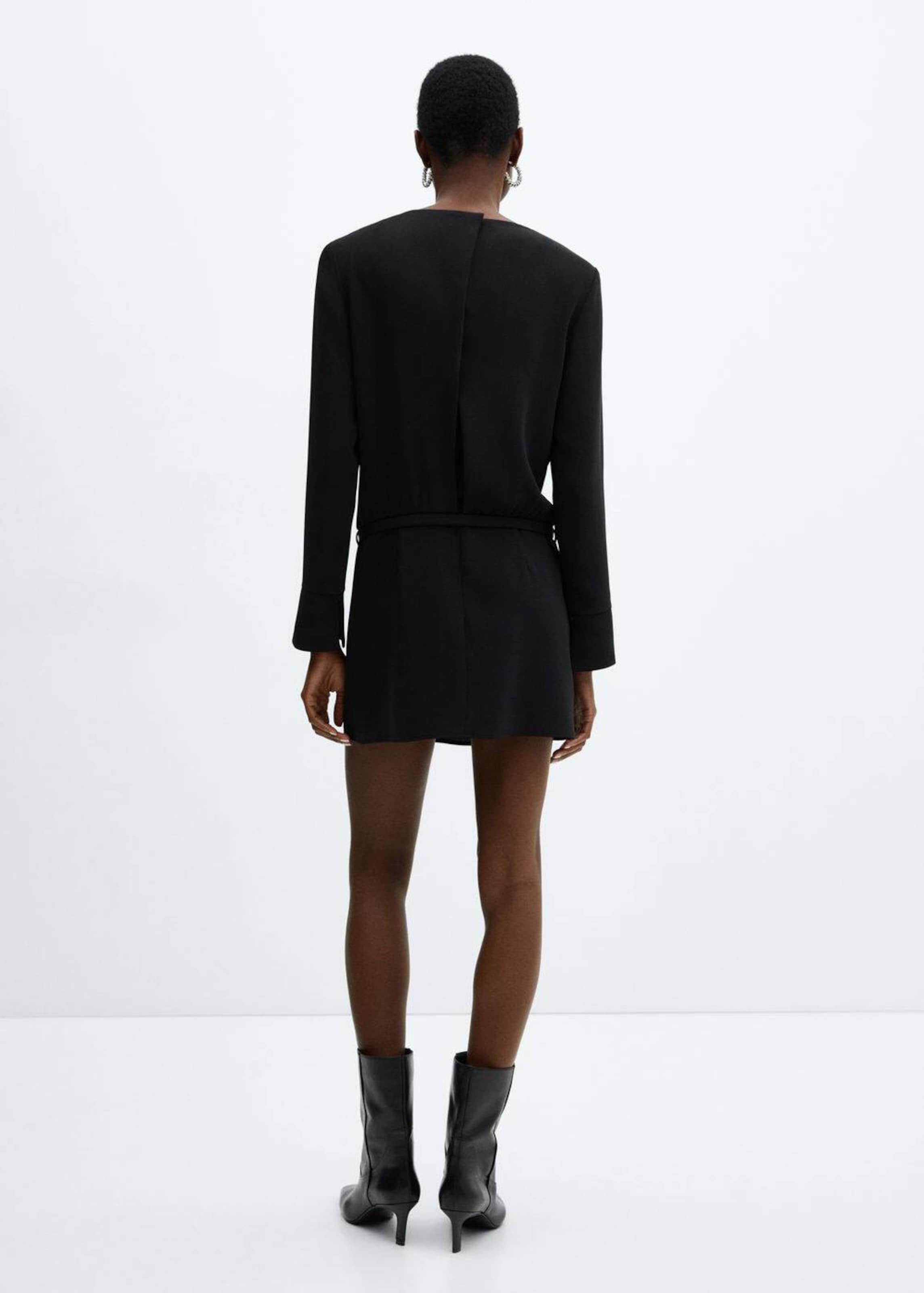 MANGO Dress felicia in Black ABOUT YOU