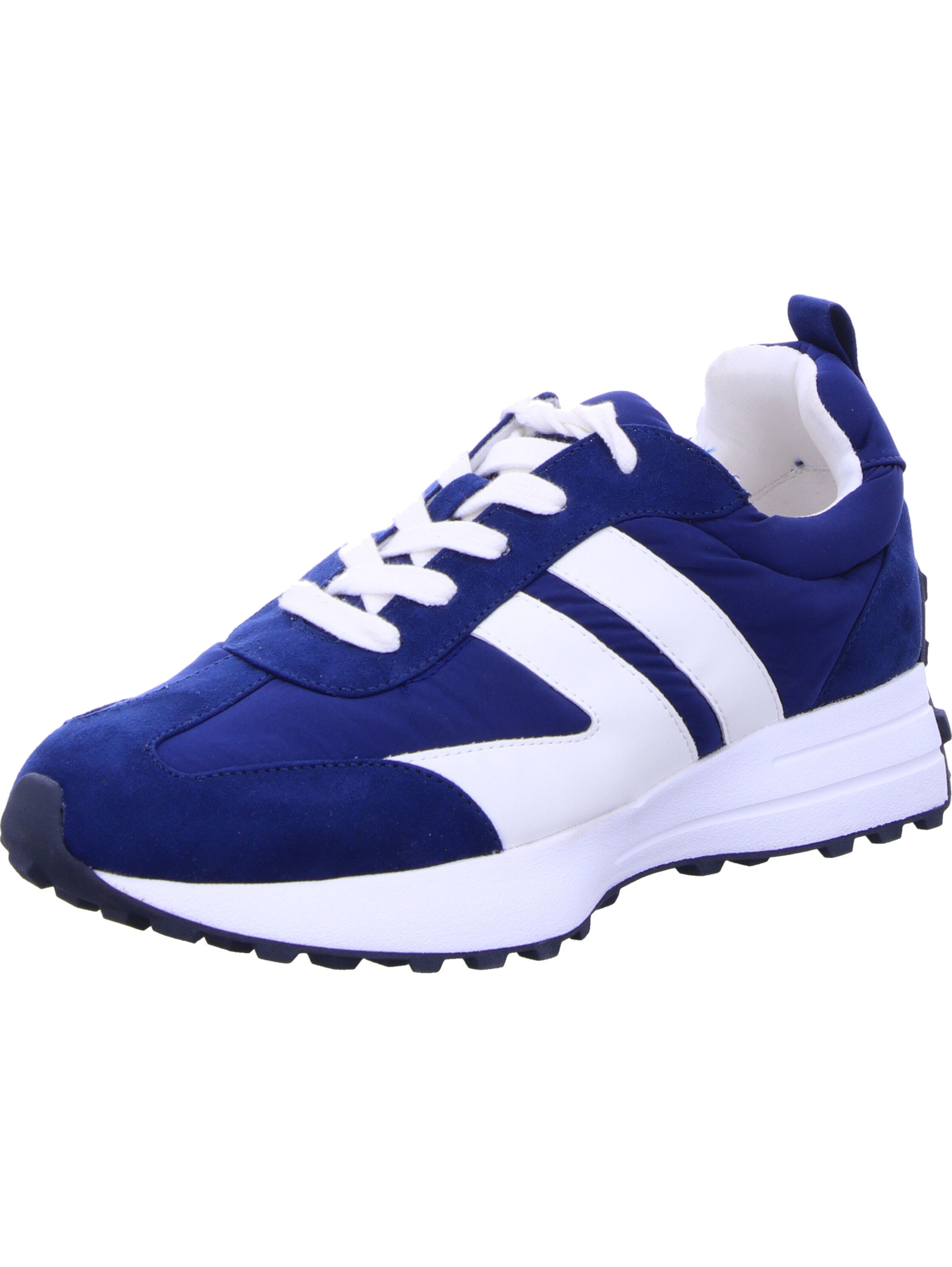 Edel Fashion Sneakers in Blue: front