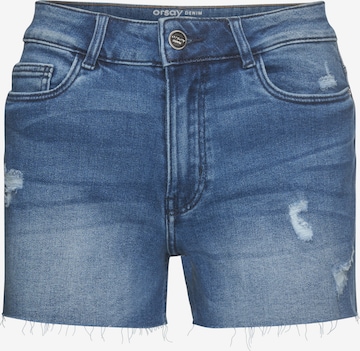 Orsay Regular Jeans 'Playa' in Blauw: voorkant