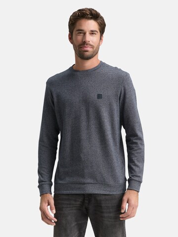 TOM TAILOR Shirt in Blauw: voorkant