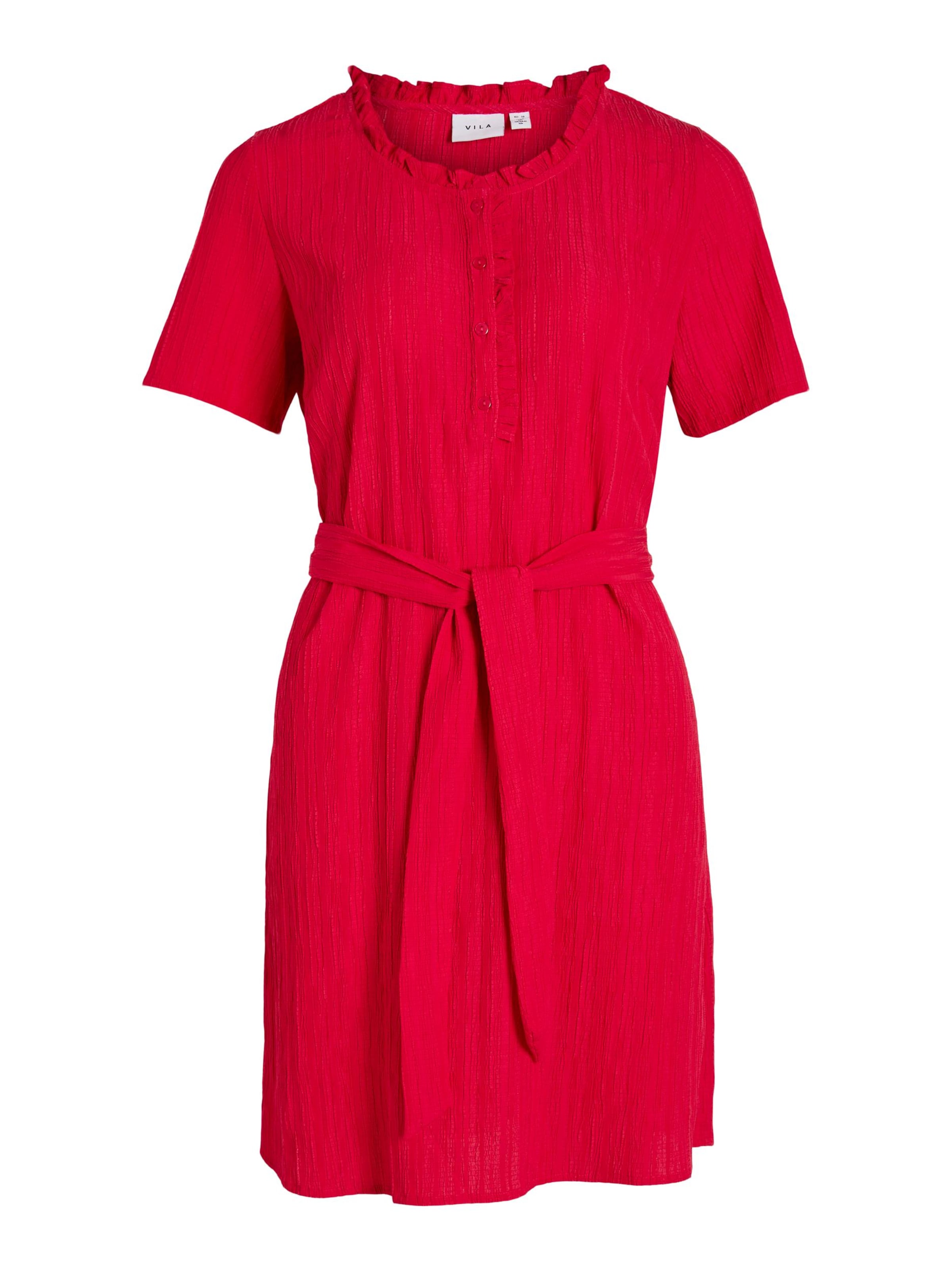 VILA Μπλουζοφόρεμα 'Sille' σε ροζ: μπροστά